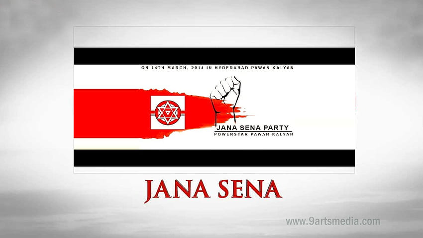 Janasena Partisi : Janasena Logosu HD duvar kağıdı