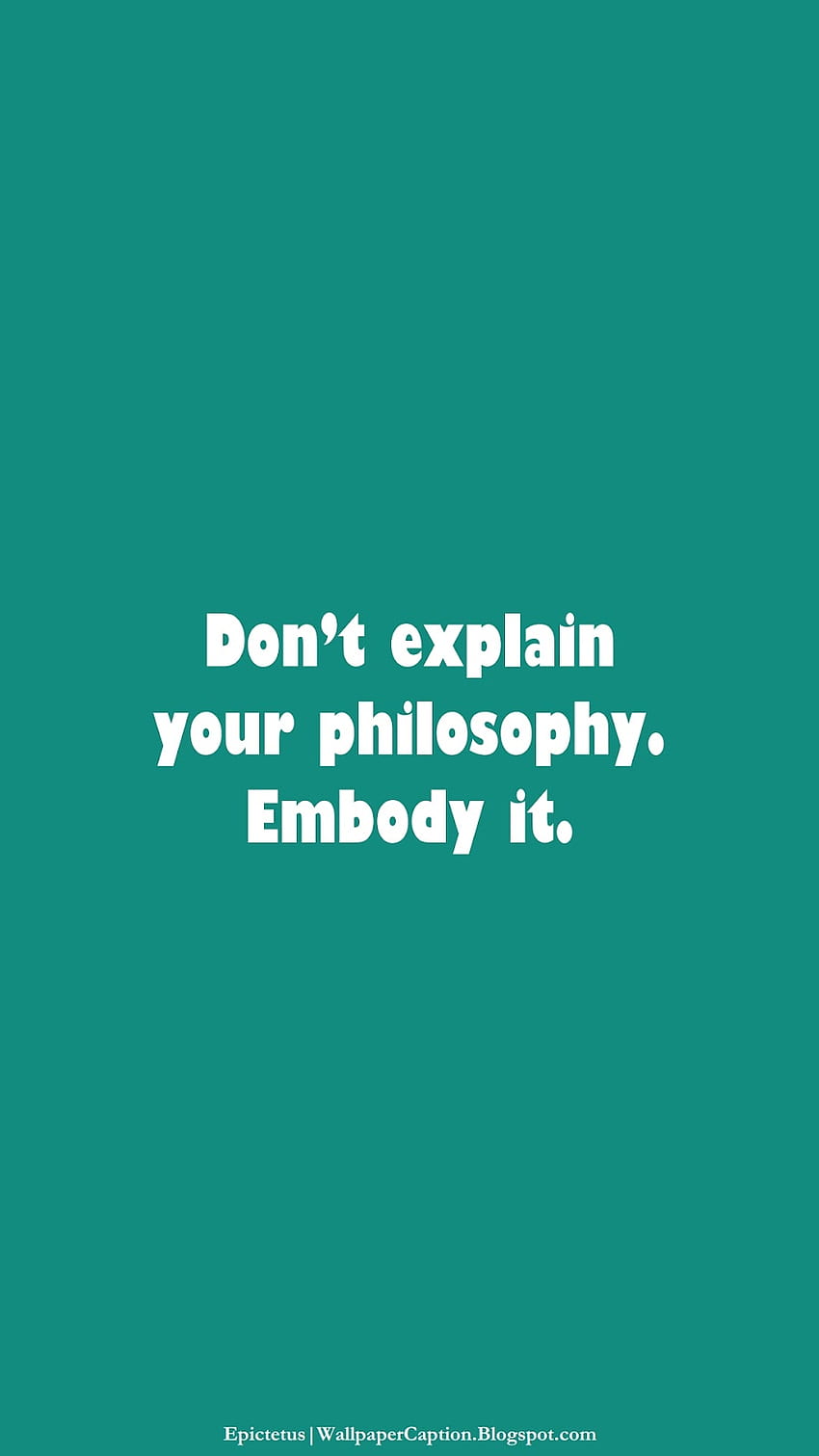 Phone with Short Quotes (Part 13.7 Teal Green WhatsApp) - Caption, Philosophy Phone HD phone wallpaper