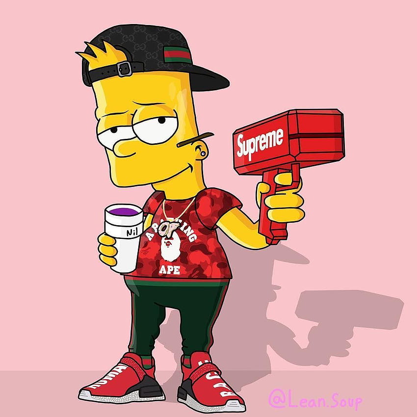 The Simpsons Gucci, Cool Bart Simpson Gucci HD phone wallpaper | Pxfuel