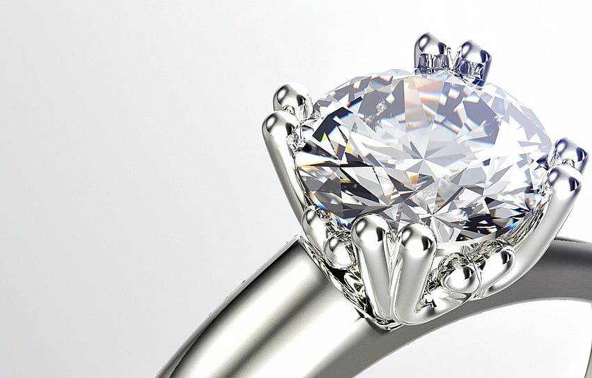 anillo, diamante, piedra preciosa, joyas de diamantes fondo de pantalla
