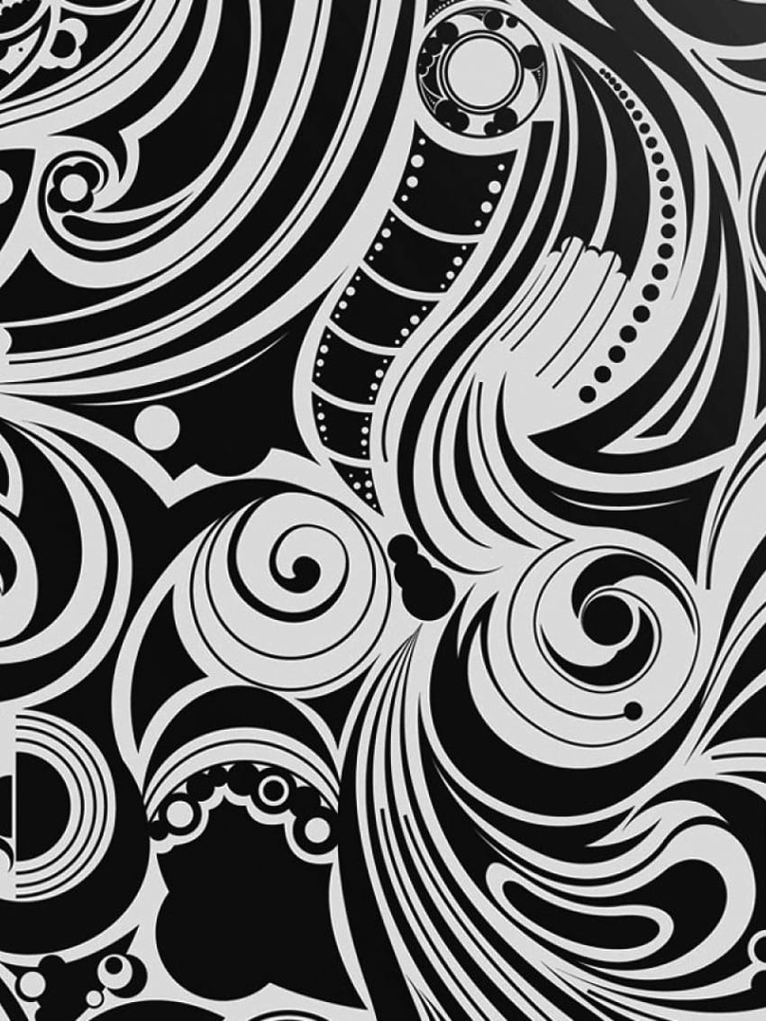 Background Black And White Wave Pattern Byte [] for your , Mobile & Tablet. Explore Black and White Patterns. Black and Red HD phone wallpaper