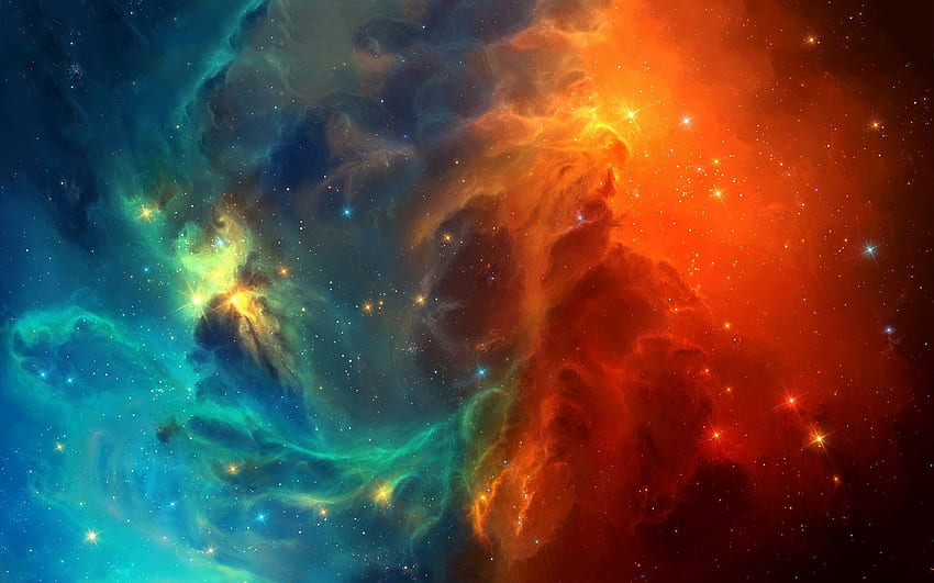 Vibrant without Watermarks. Nebula , space, Nebula HD wallpaper