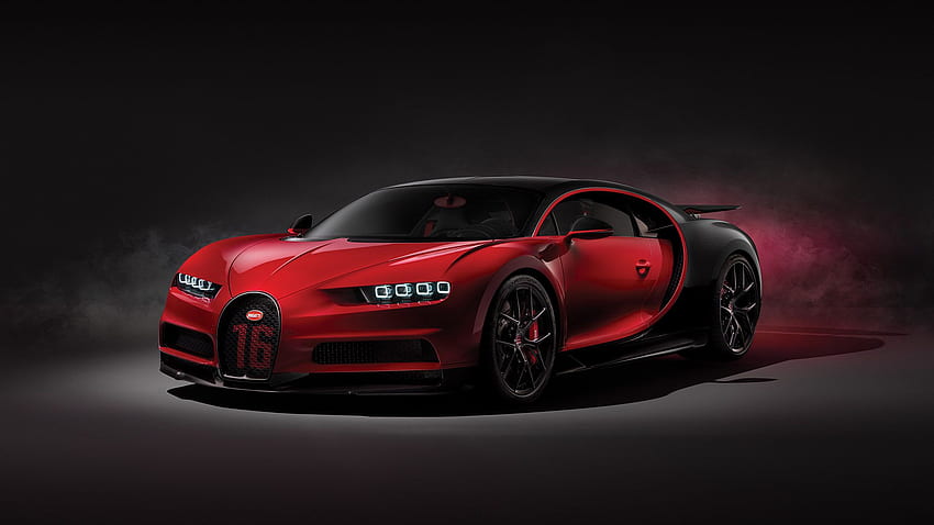 Bugatti Chiron Sport &, Red Sports HD wallpaper