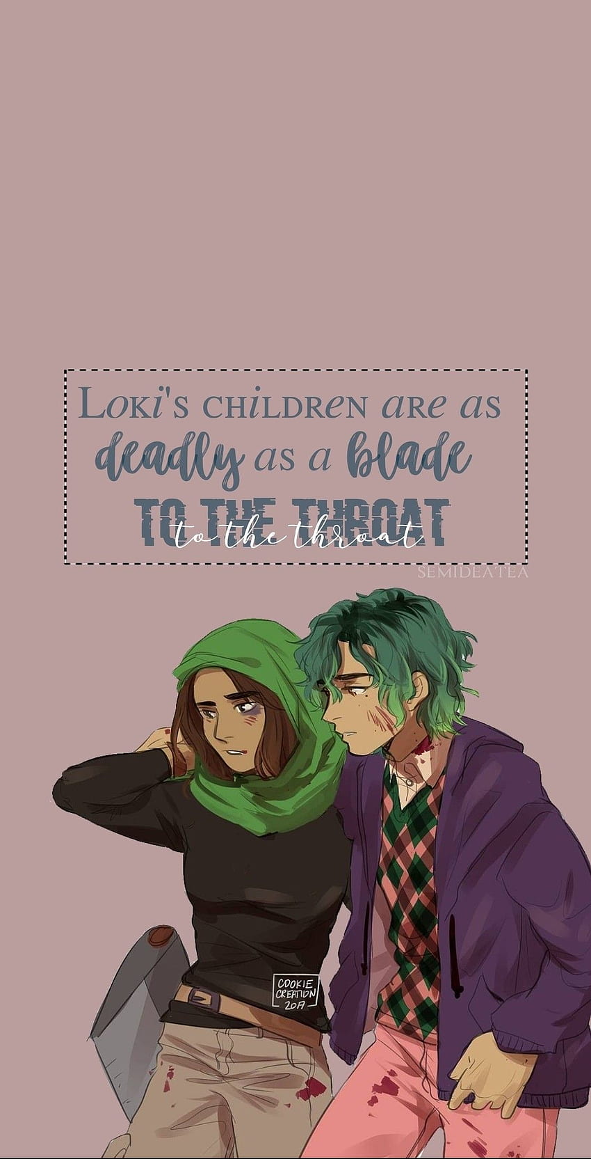 Edición de Alex y Samirah. Magnus chase books, Percy jackson fan art, Alex fierro fondo de pantalla del teléfono