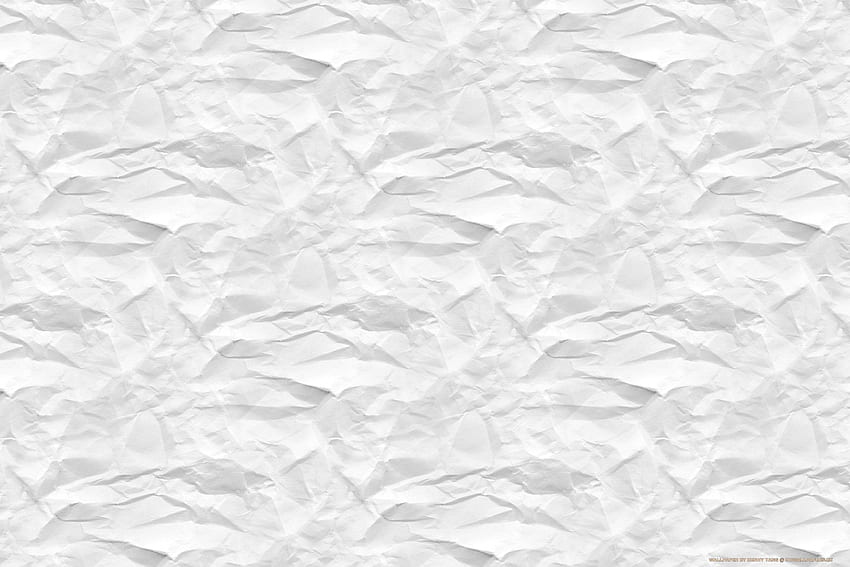 Wrinkled White Paper HD wallpaper