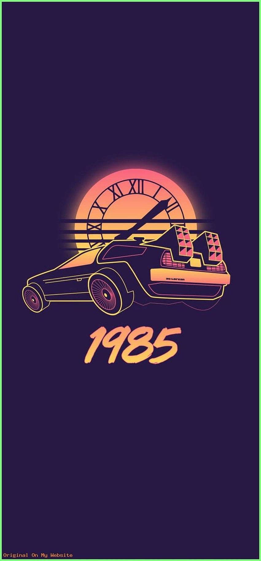 Back to the Future 1985 Phone Wallpaper  Movie Backgrounds  MovieWallpaper Backgrounds Future Movie Mov  Future car Future  wallpaper Back to the future