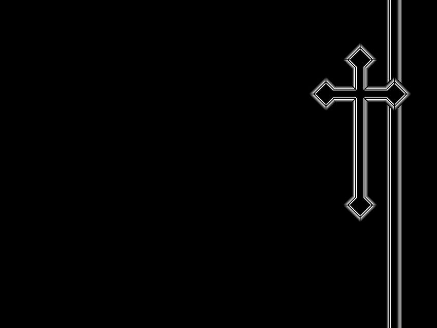 Kreuz, blaues und schwarzes Kreuz HD-Hintergrundbild