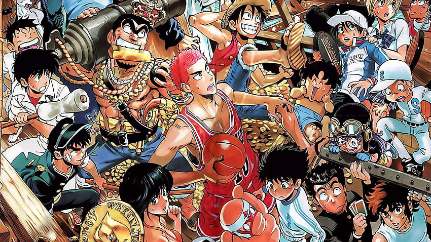 Shonen Jump Anime, Shonen Jump Manga HD wallpaper