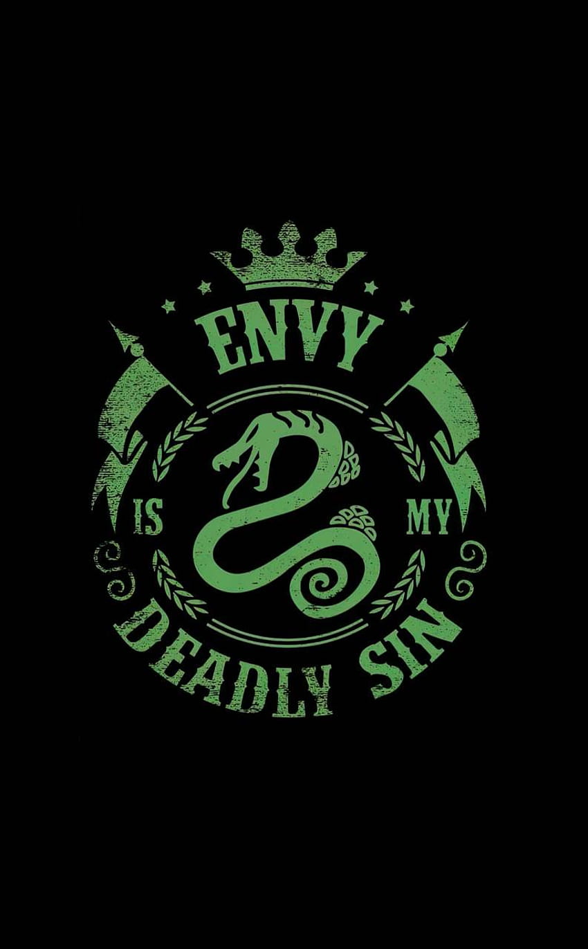 Envy Deadly Sin สัญลักษณ์บาปมหันต์เจ็ดประการ วอลล์เปเปอร์โทรศัพท์ HD