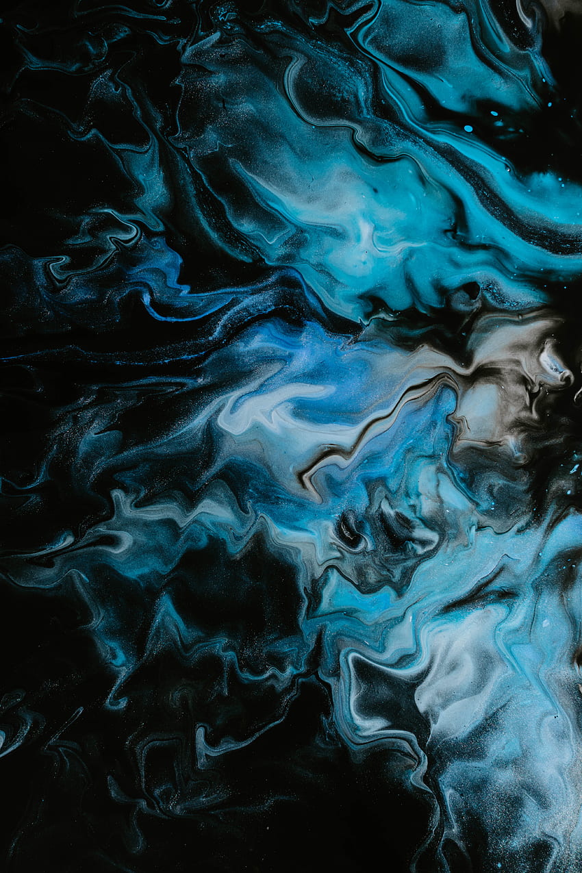 Beizen, Farbe, Acryl dunkelblau HD-Handy-Hintergrundbild