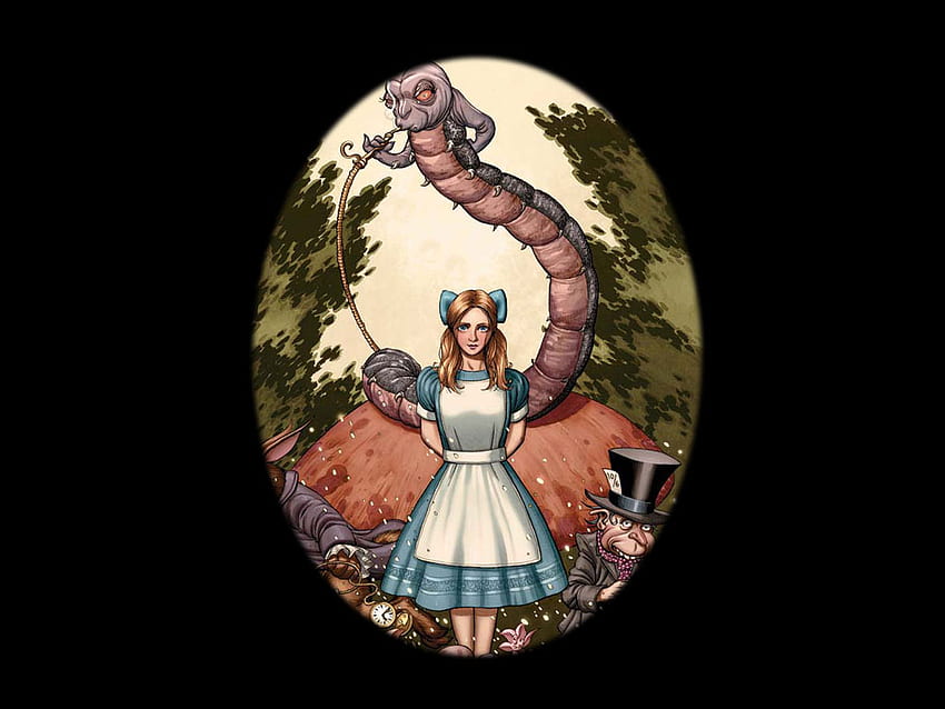 Alice Comic Wonderland Fantasy Hd Wallpaper Pxfuel