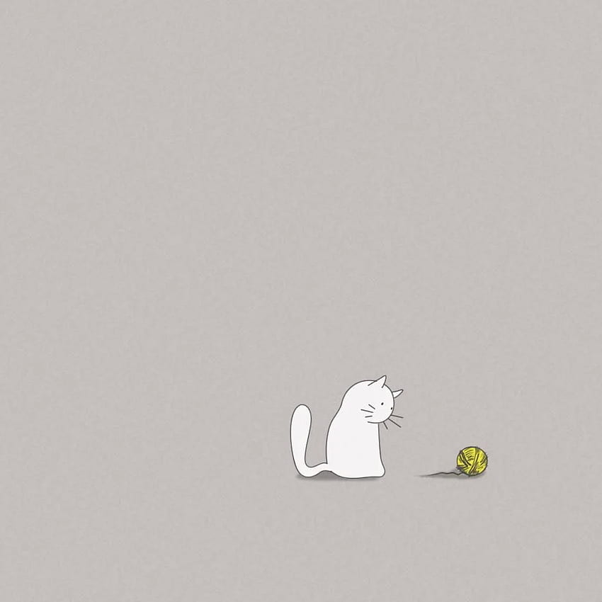 아이패드용 고양이, 미니멀캣 HD 전화 배경 화면