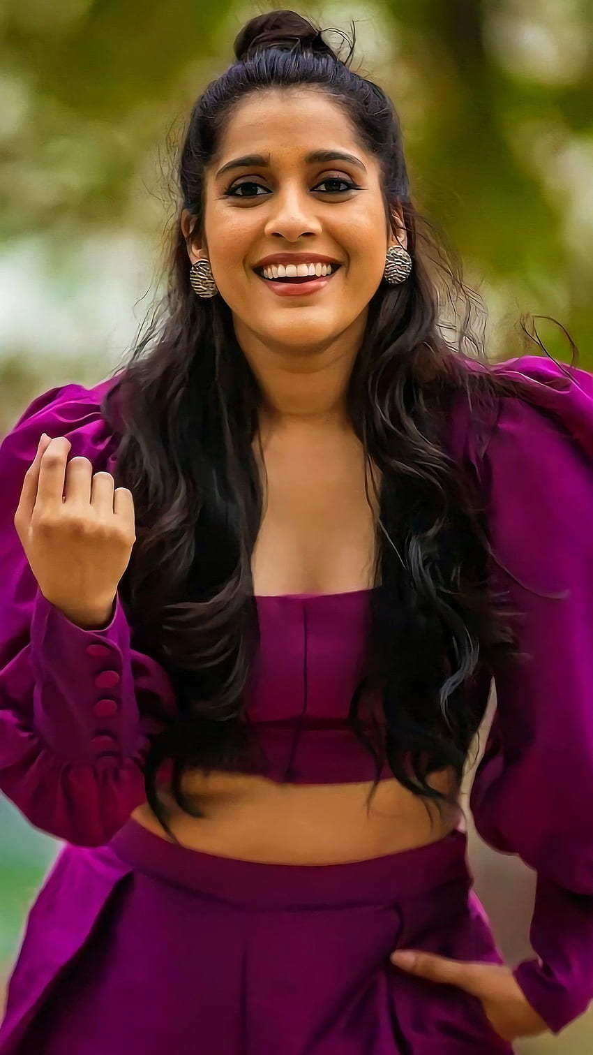 Rashmi Gautam, atriz telugu, âncora Papel de parede de celular HD
