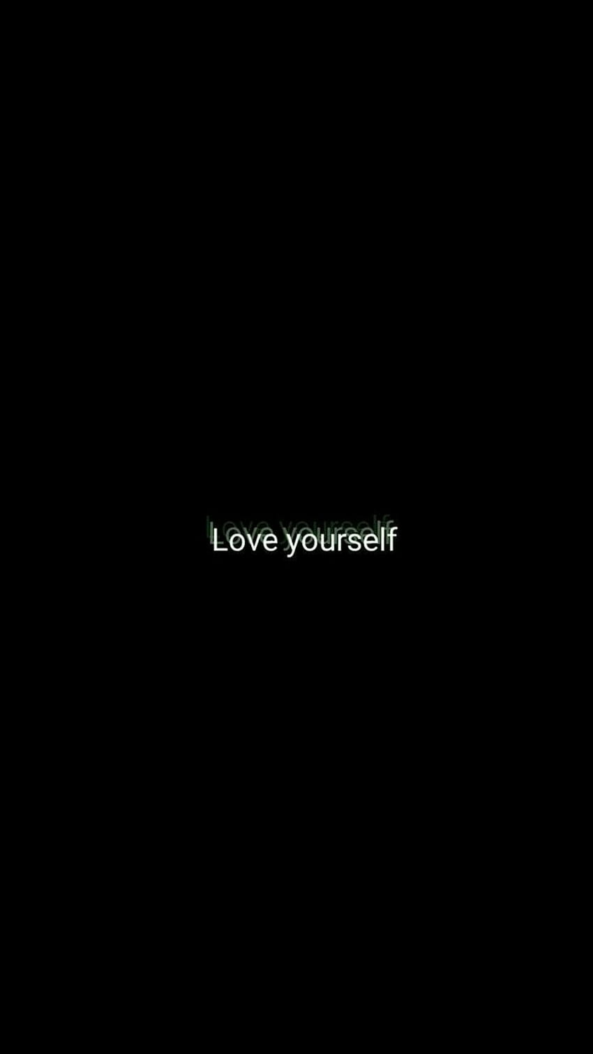 I dont love myself but you Must!. background. Black, Myself Yourself HD phone wallpaper