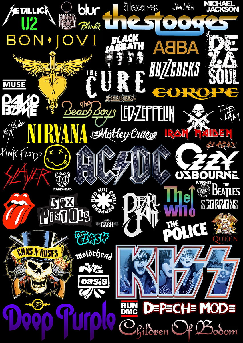 Band Poster, Poster Rock wallpaper ponsel HD