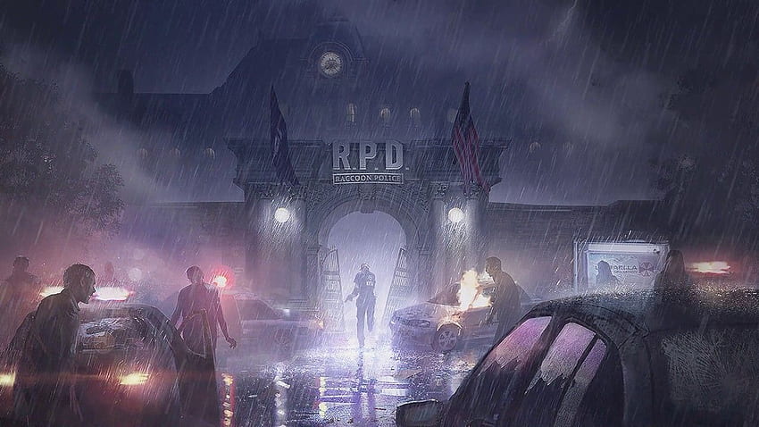Resident Evil Men Screen Shot Video Games Resident Evil 2 Remake Leon S  Kennedy Wallpaper - Resolution:1920x1080 - ID:637804 - wallha.com