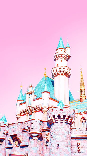 disneyland castle wallpaper iphone