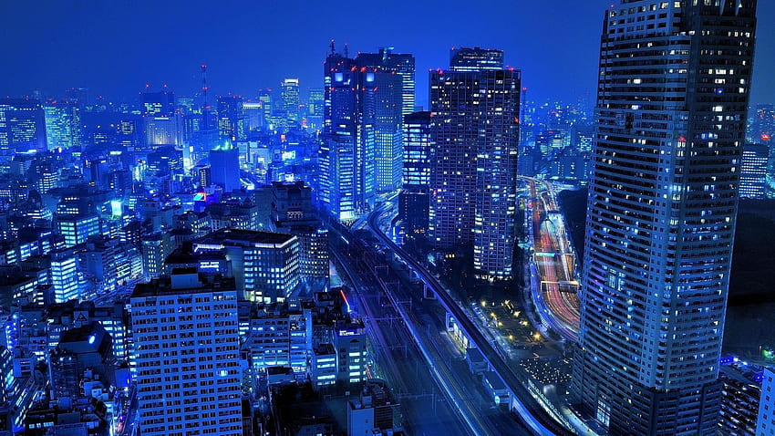 Skyscrapers: Tokyo City New Fullscreen for 16:9 High, Tokyo iPod HD ...