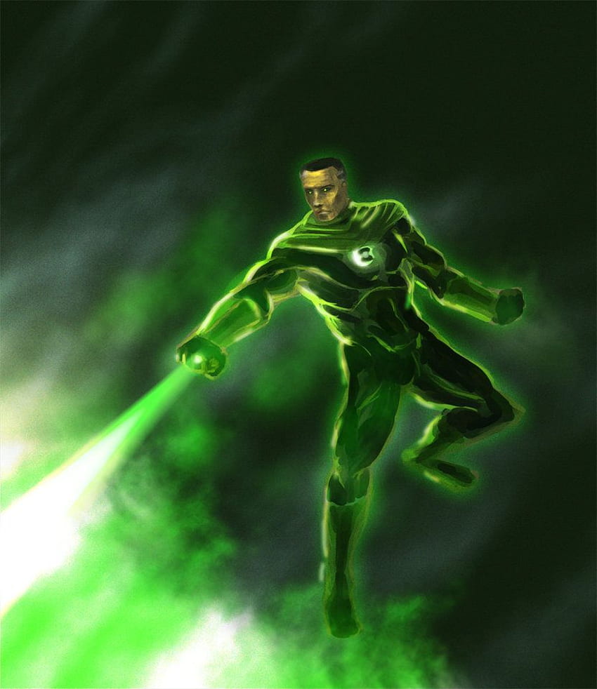 Green Lantern John Stewart HD phone wallpaper