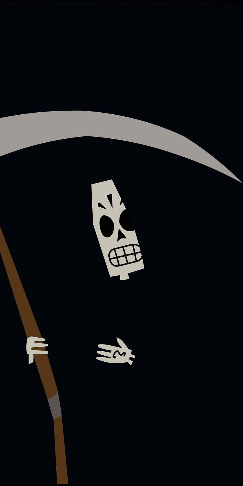 Grim Reaper, minimal, . Grim reaper, Reaper, Cute Grim Reaper HD phone wallpaper