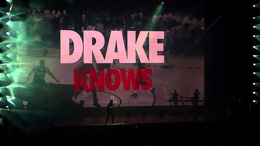 Drake - All Me - Concert en direct Toronto OVO Fest 2014 Fond d'écran HD