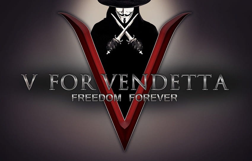 v vendetta logosu duvar kağıdı için