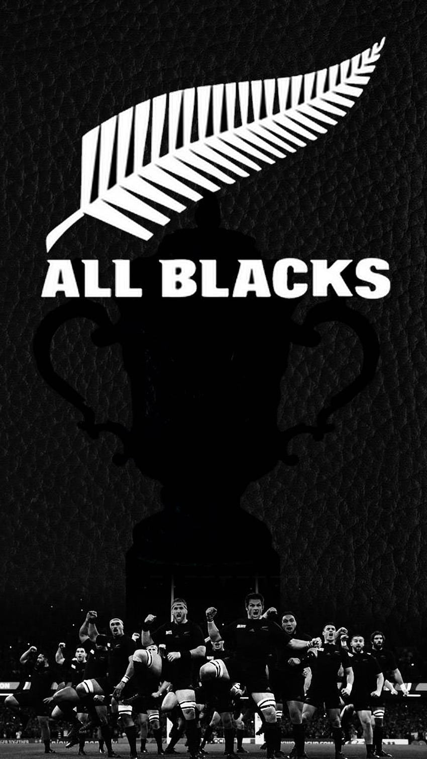Android Нова Зеландия All Blacks, Нова Зеландия Ръгби HD тапет за телефон