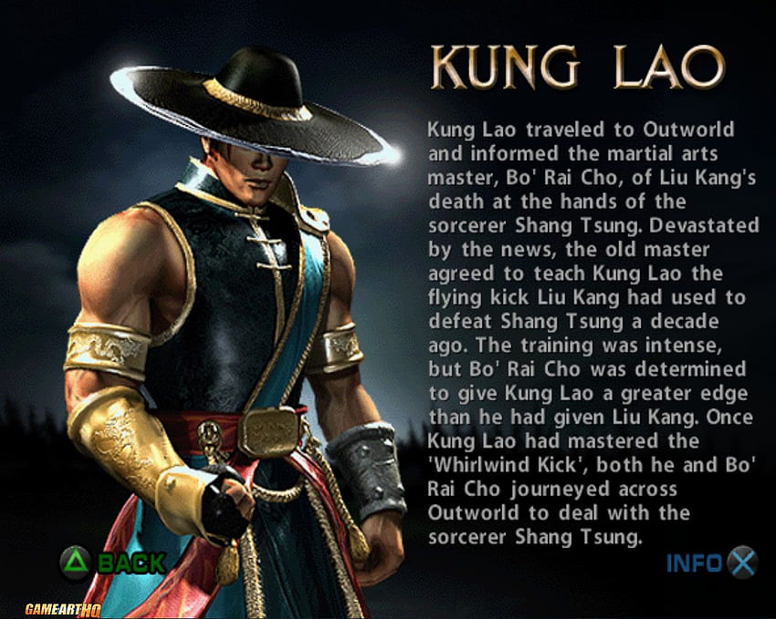 Kung Lao from Mortal Kombat - Game Art, Cosplay HD wallpaper