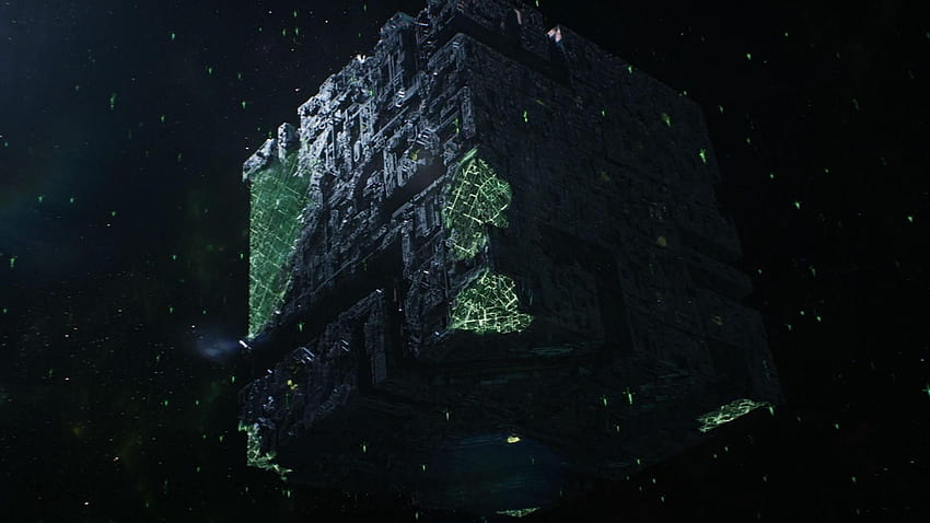 ГЛЕДАЙТЕ: Продуциране на Picard: The Borg Cube Artifact, Star Trek Borg HD тапет
