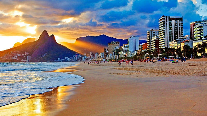 Copacabana, Rio Beach HD wallpaper