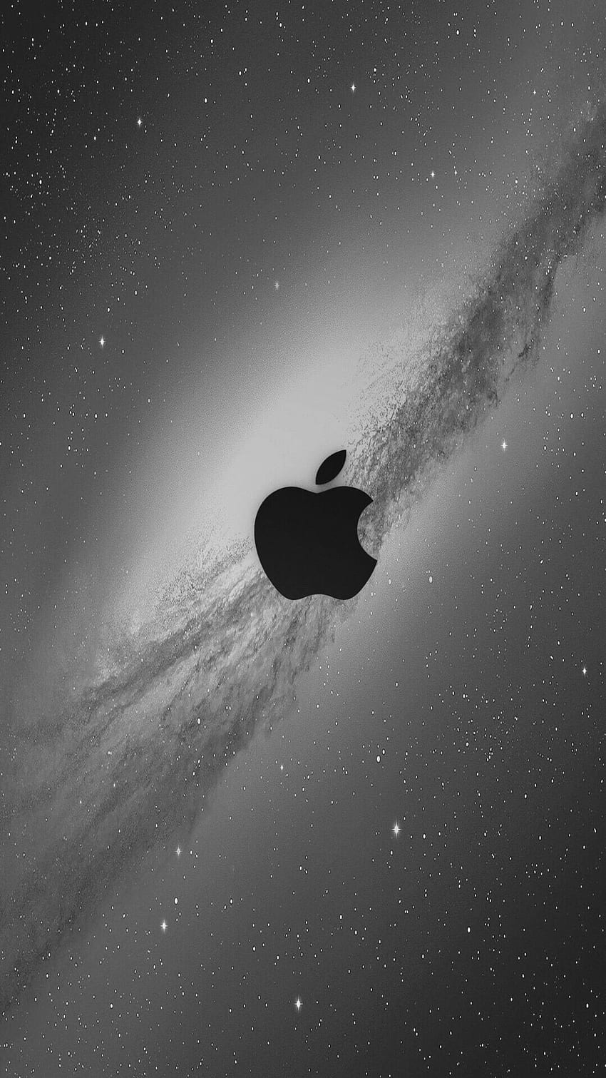 Gray Space Apple. iApple in 2019. Black iphone HD phone wallpaper