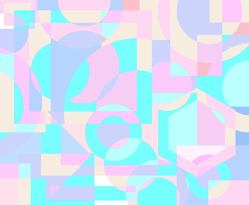 Vector de pastel de formas geométricas Arte vectorial y gráficos fondo de pantalla
