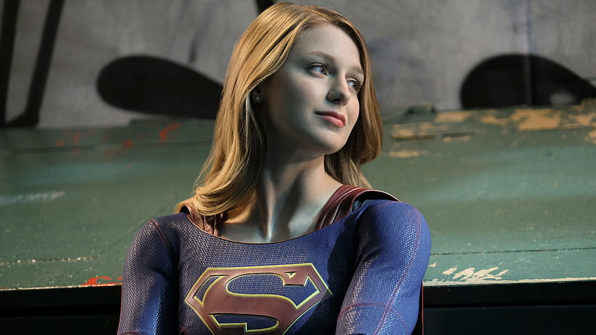 Melissa Benoist sebagai Supergirl Wallpaper HD