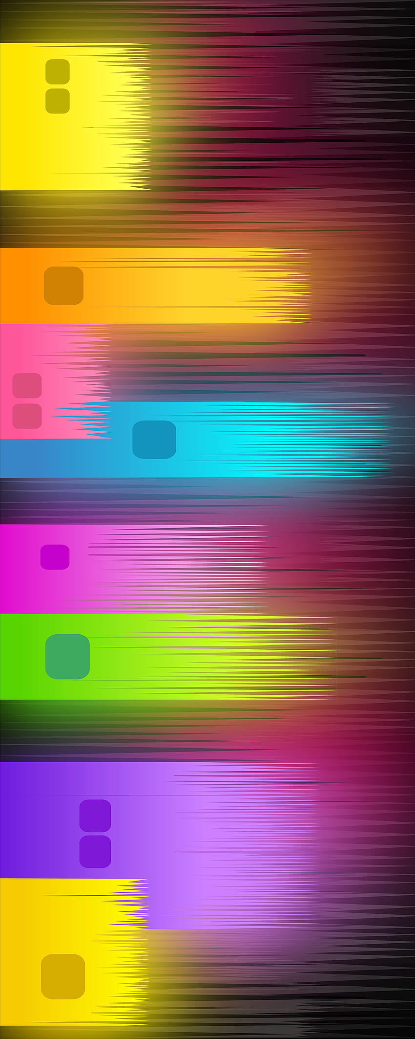 Arcobaleno, Multicolore, Eterogeneo, Trama, Linee, Textures, Modulo, Forme, Iridescente, Colpi Sfondo del telefono HD