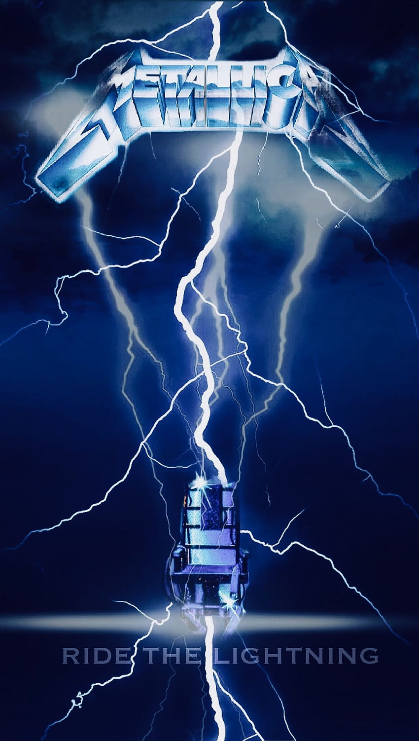 johnmoran di Seni Album. Poster band rock, album Metallica, Ride the lightning wallpaper ponsel HD