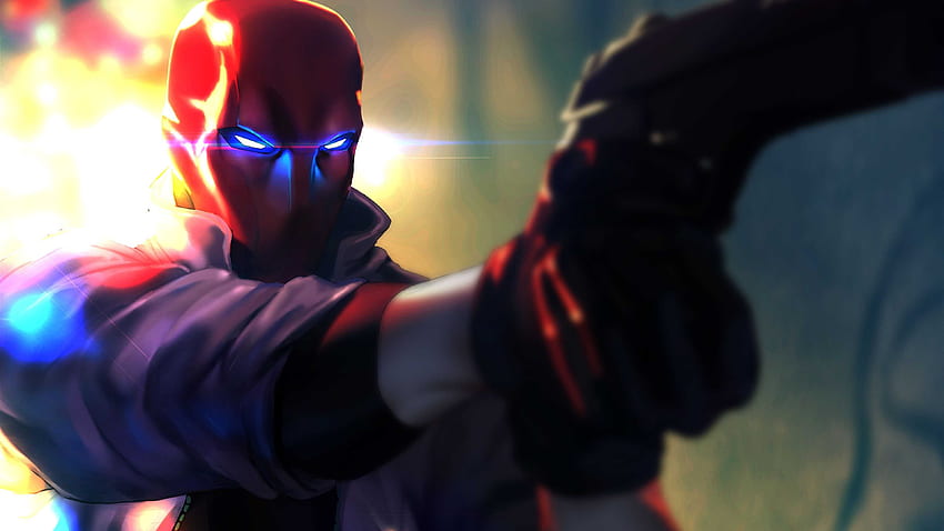 Red Hood - Awesome, Red HUD HD wallpaper
