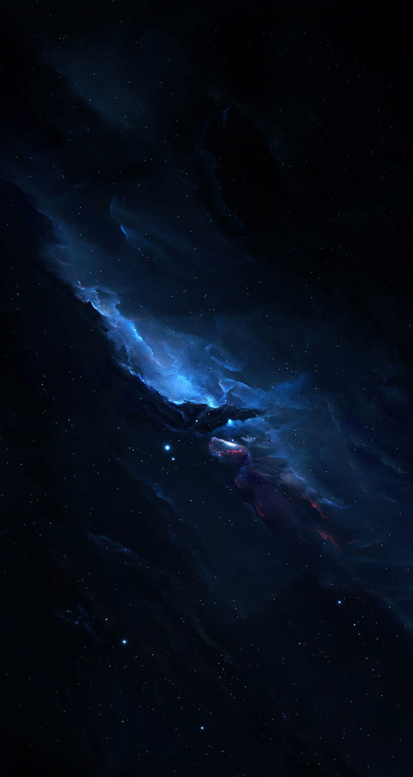 El lado oscuro - Mis mundos. Teléfono espacial, espacio, galaxia del universo. fondo de pantalla del teléfono