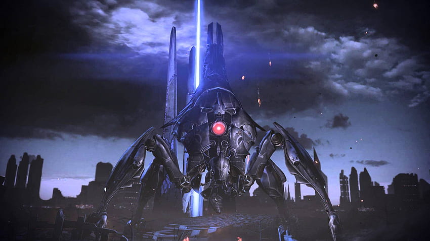 Mass Effect Reaper HD-Hintergrundbild