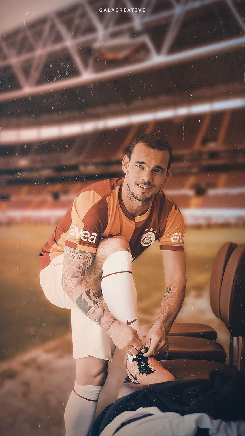Wesley Sneijder Galatasaray Duvar Kağıdı HD電話の壁紙