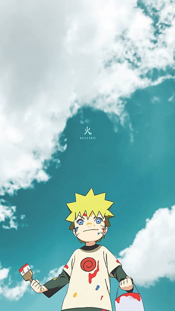 Naruto de niños pintando HD