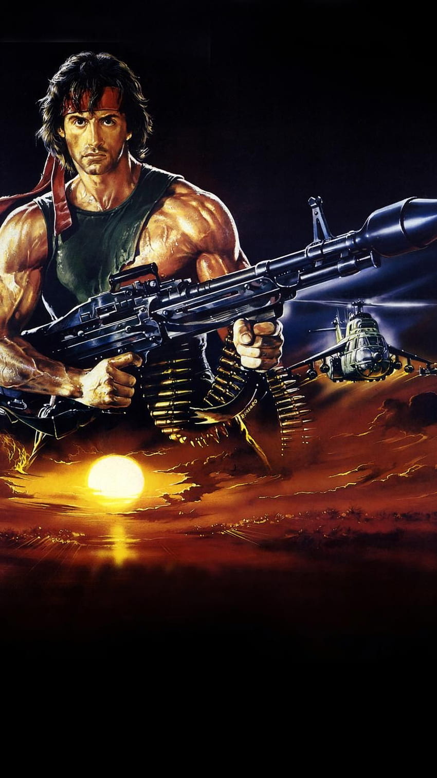 Popular Phone . Moviemania. Best movie posters, The best films, Movie posters, Rambo First Blood HD phone wallpaper