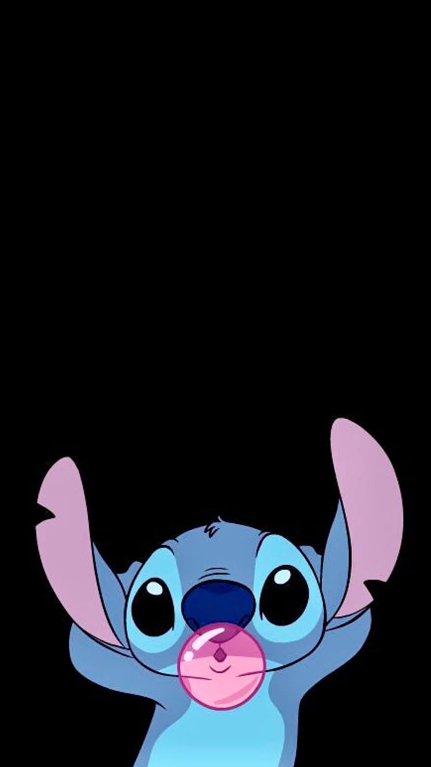 Śliczny iPhone Disney Stitch na iPhone'a, Stitch Kawaii Tapeta na telefon HD