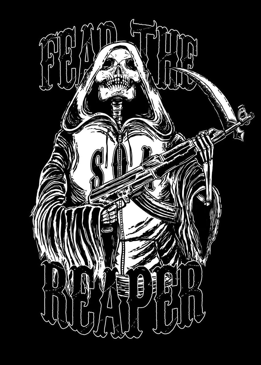 Fear the Reaper . Fear Walking Dead , Fear and Fear of God, Cute Grim Reaper HD phone wallpaper