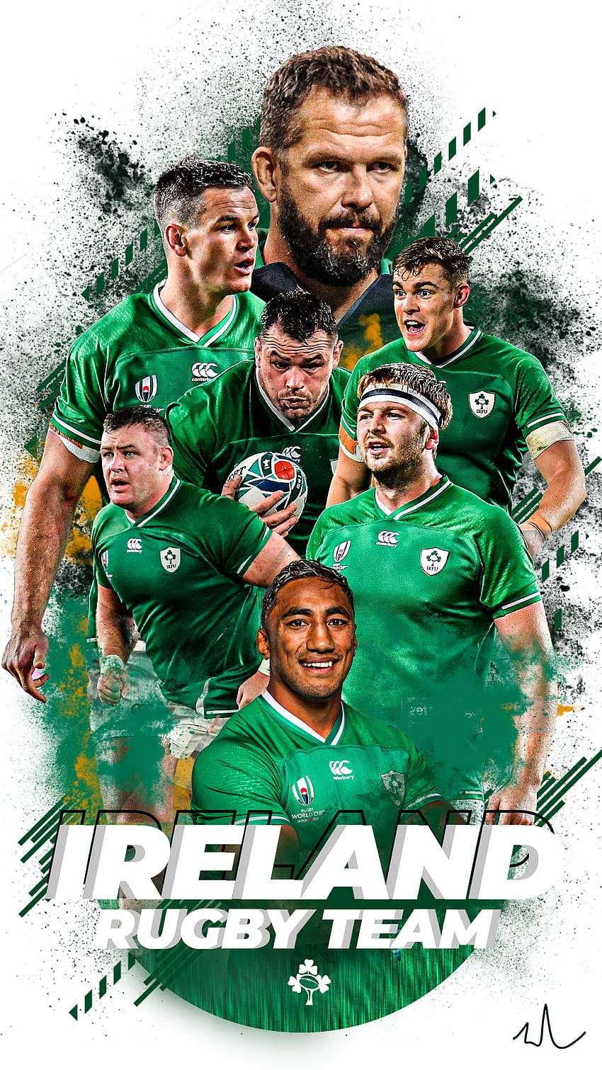 Irish Rugby team poster. Irish rugby team, Irish rugby, Ireland rugby team HD phone wallpaper