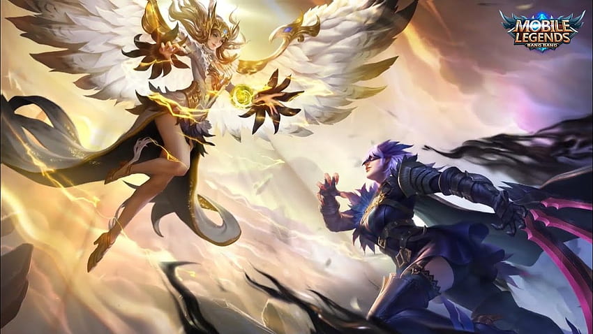 Alice Divine Owl And Natalia Midnight Raven. Conflict of dawn Skins. Mobile legends HD wallpaper