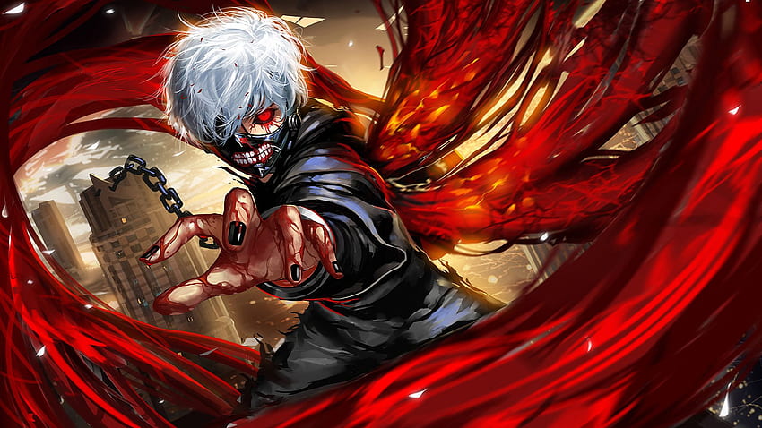 Ken Kaneki Wallpaper 4K, 5K, Tokyo Ghoul