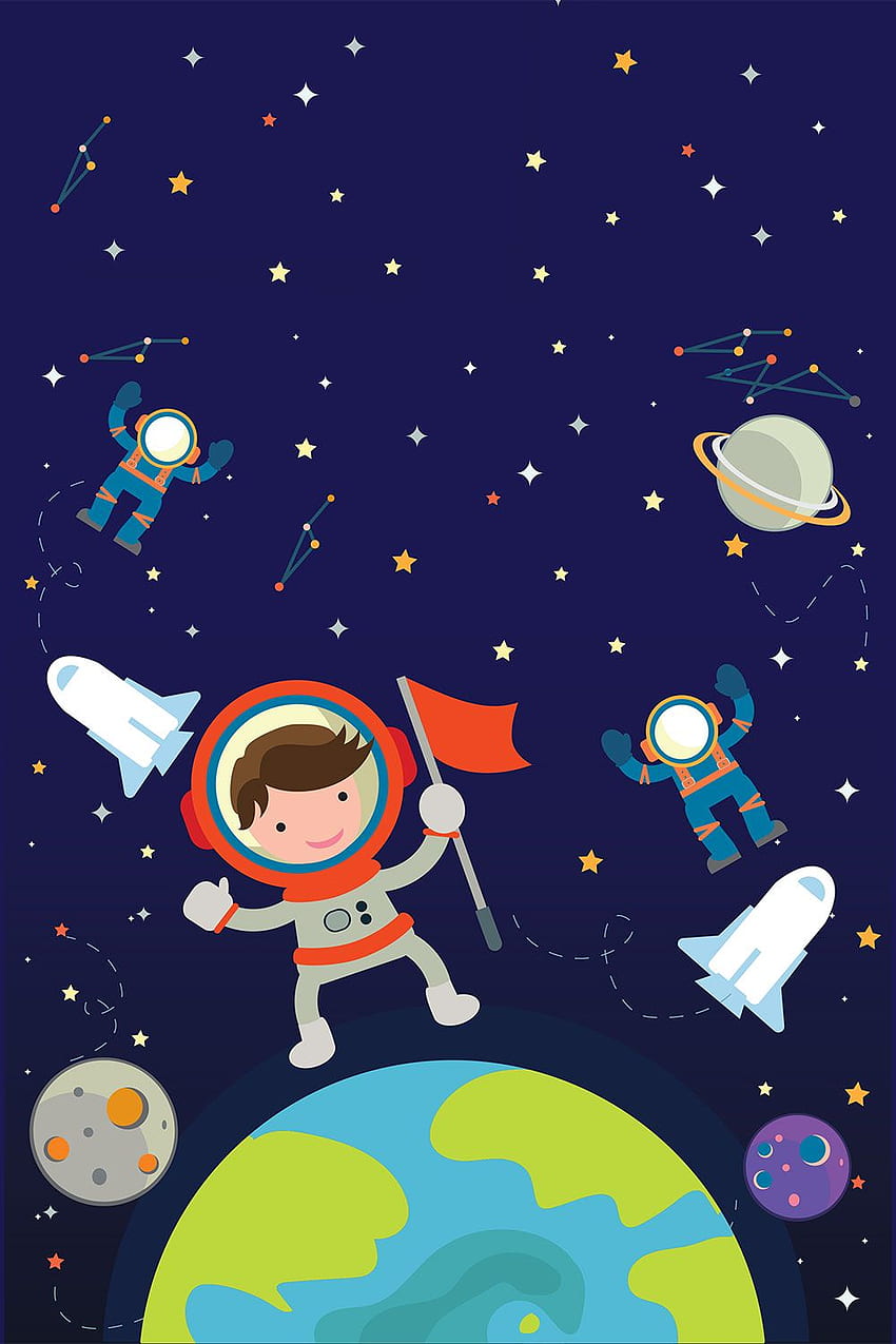 Kids Space for Decor, Cartoon Space HD phone wallpaper | Pxfuel