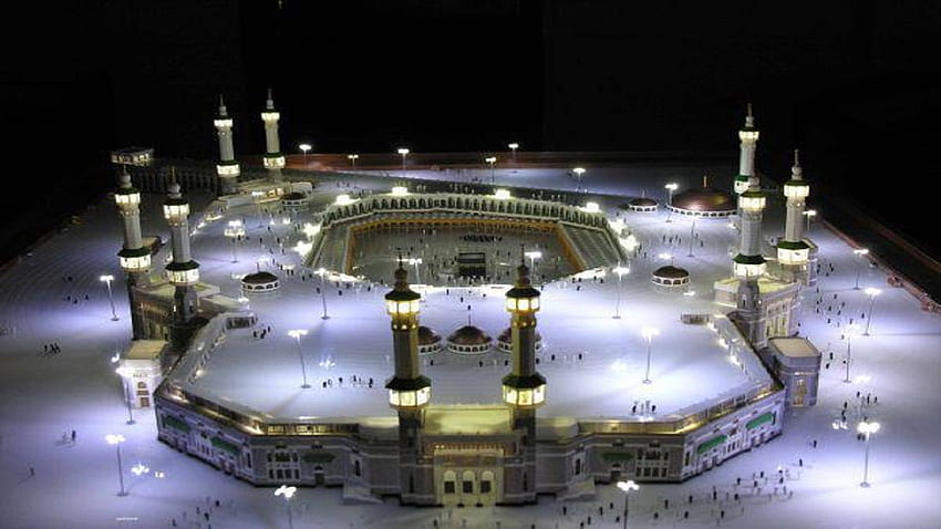 Niza Makkah Night Look ed, Makah fondo de pantalla