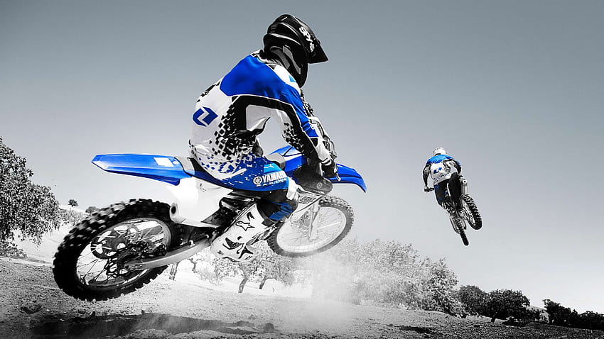Lovely style Motocross Extreme Sport. Extreme, Yamaha MX HD wallpaper