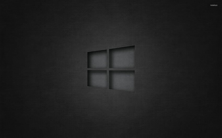 Windows 10 transparent logo on perforated leather HD wallpaper | Pxfuel